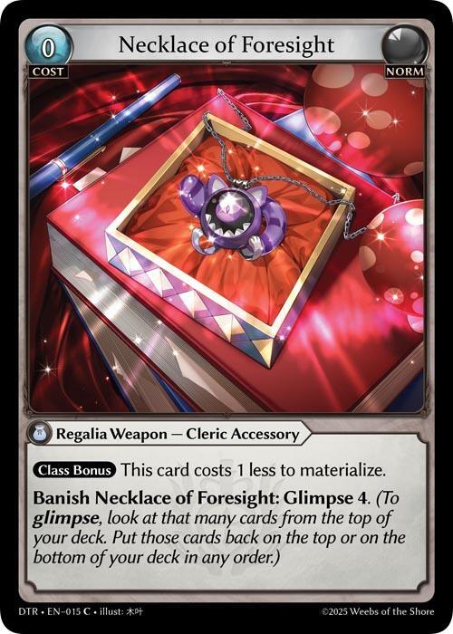 Necklace of Foresight - 15 - C