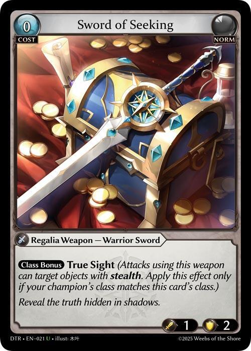 Sword of Seeking - 21 - U - Foil