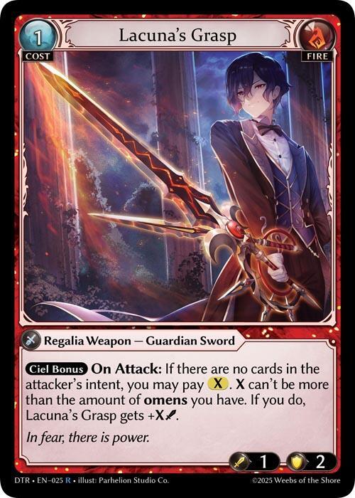 Lacunas Grasp - 25 - R - Foil