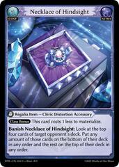 Necklace of Hindsight - 34 - U