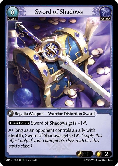 Sword of Shadows - 37 - U - Foil