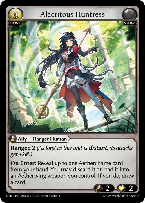Alacritous Huntress - 45 - R - Foil