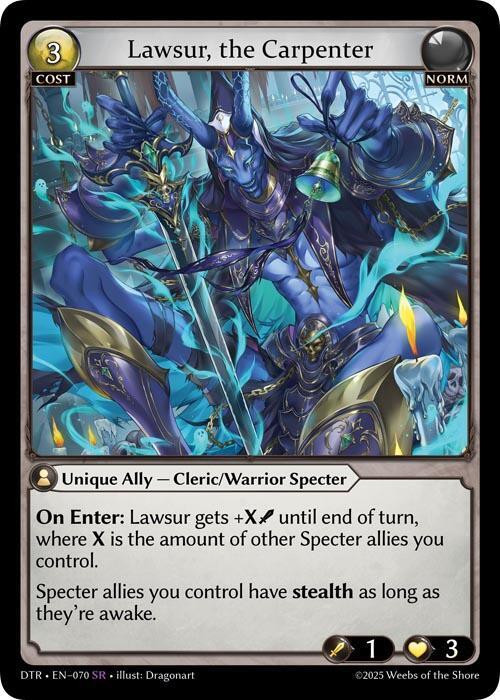 Lawsur, the Carpenter - 70 - SR