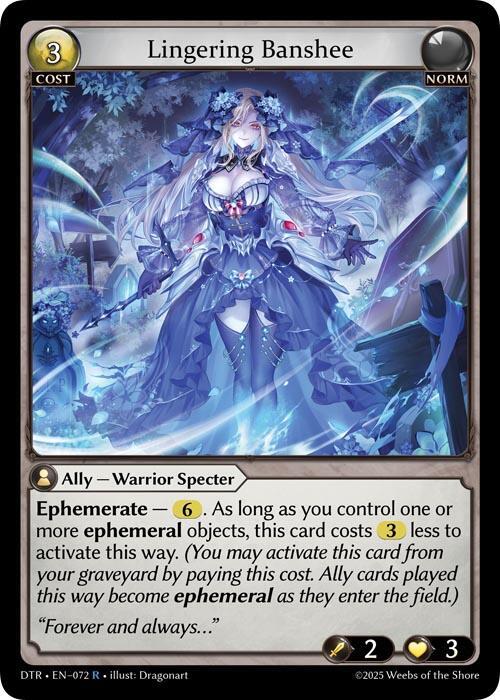 Lingering Banshee - 72 - R - Foil