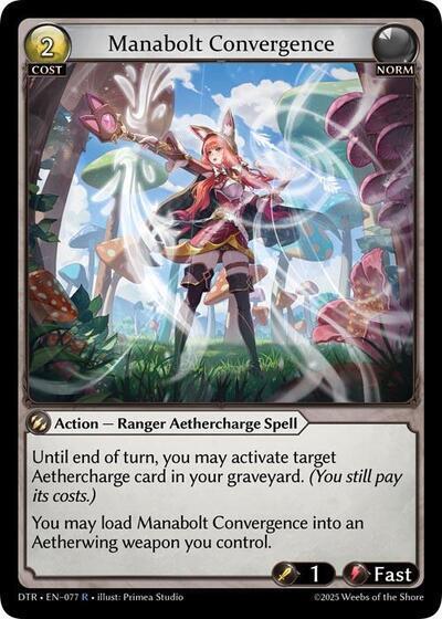 Manabolt Convergence - 77 - R - Foil