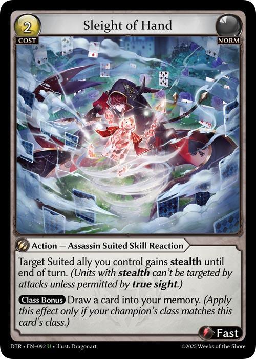 Sleight of Hand - 92 - U - Foil