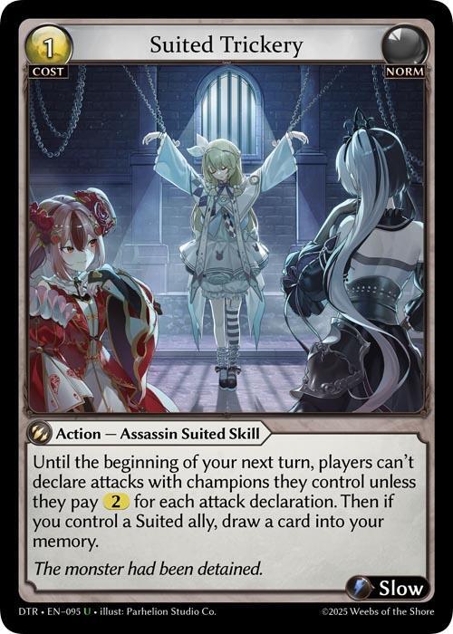 Suited Trickery - 95 - U - Foil