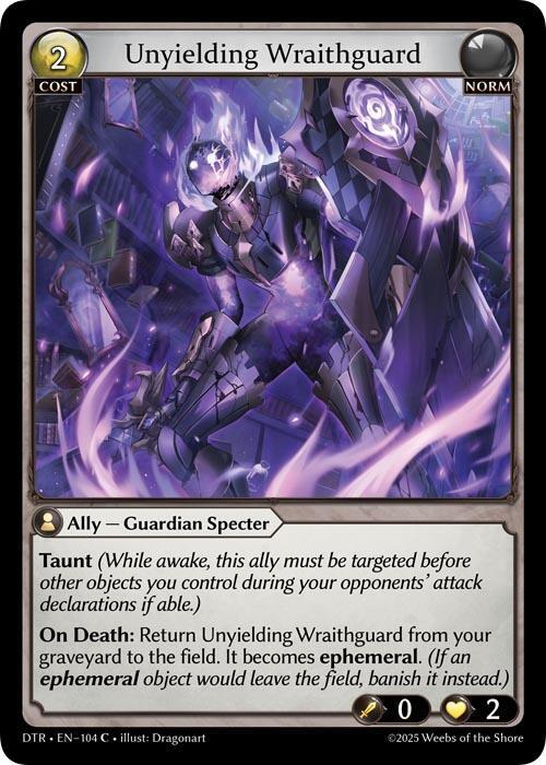 Unyielding Wraithguard - 104 - C