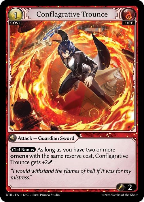Conflagrative Trounce - 112 - C - Foil