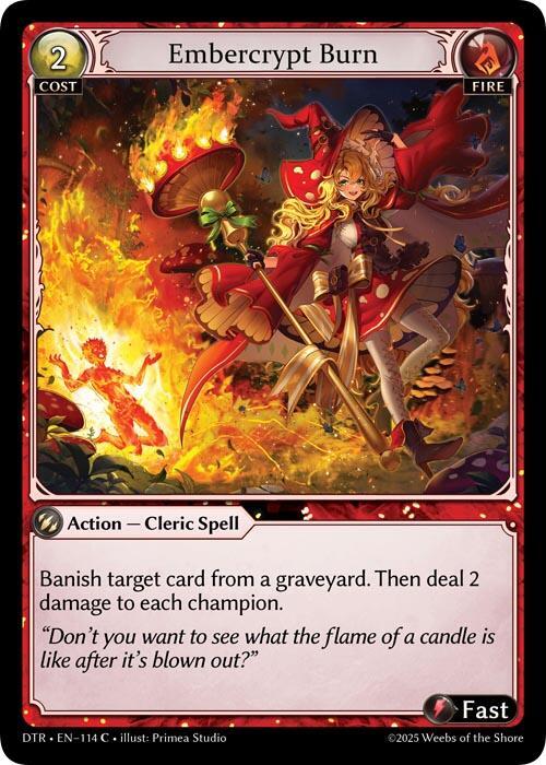 Embercrypt Burn - 114 - C - Foil