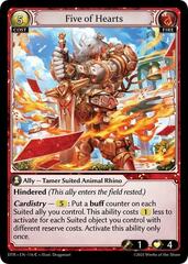 Five of Hearts - 116 - C - Foil