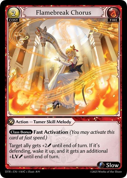 Flamebreak Chorus - 118 - C - Foil