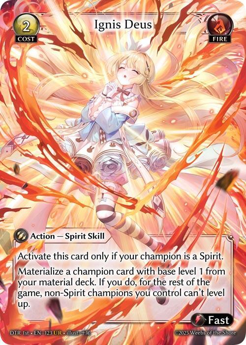 Ignis Deus - 123 - UR - Foil