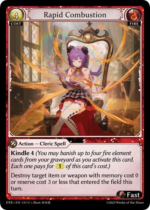 Rapid Combustion - 131 - U