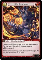 Rile the Abyss - 132 - R - Foil