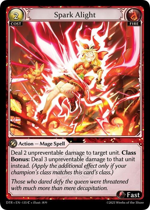 Spark Alight - 135 - C - Foil