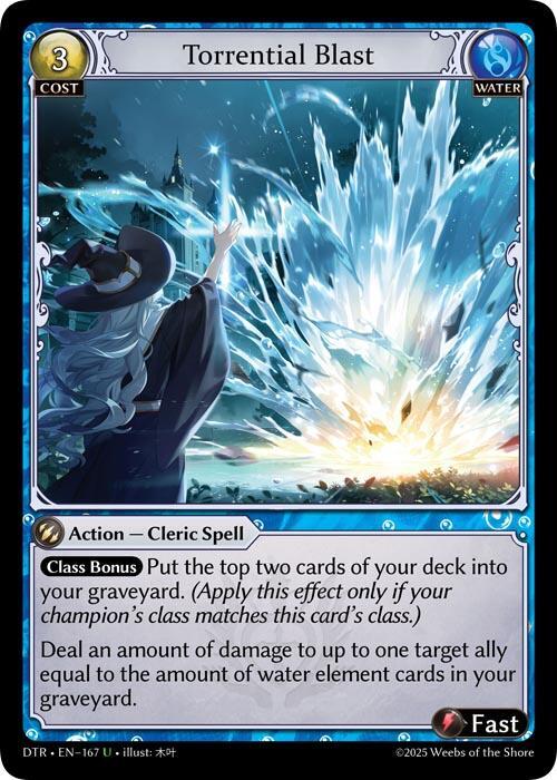 Torrential Blast - 167 - U - Foil