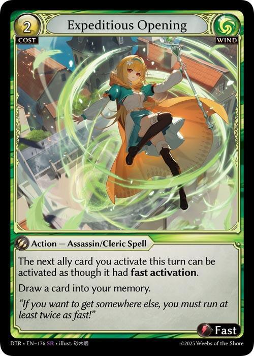 Expeditious Opening - 176 - SR
