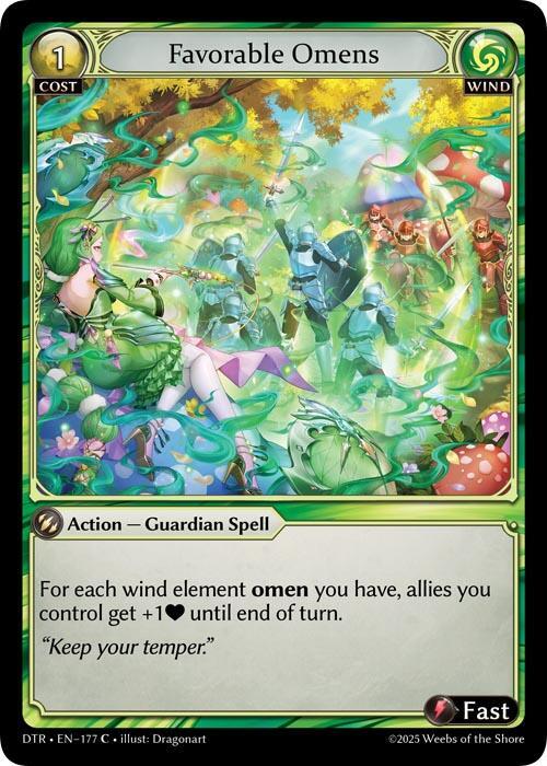 Favorable Omens - 177 - C - Foil