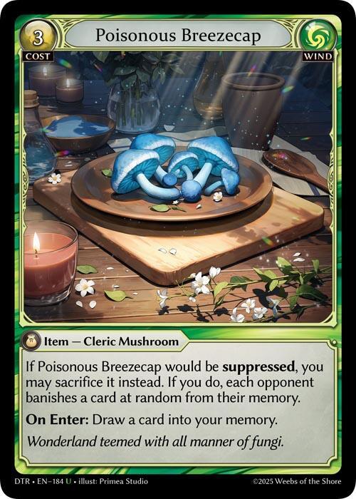 Poisonous Breezecap - 184 - U