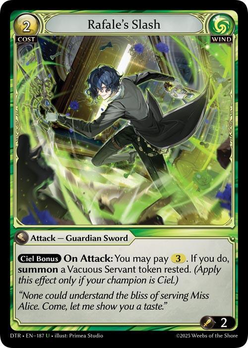 Rafales Slash - 187 - U - Foil