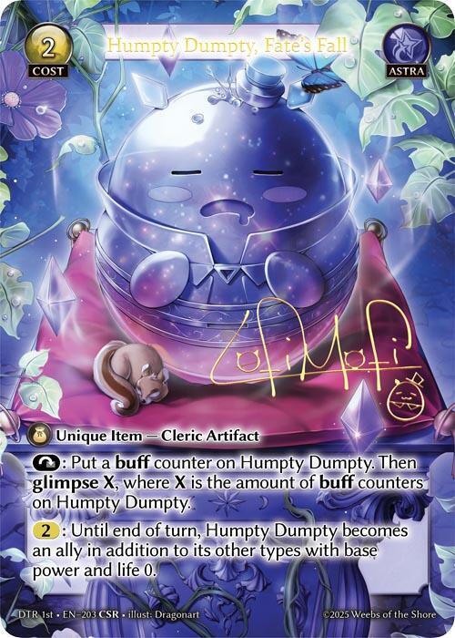 Humpty Dumpty, Fates Fall - 203 - CSR