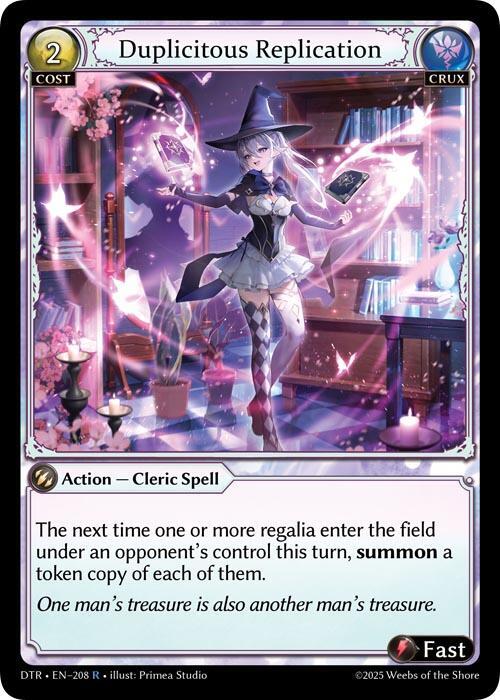 Duplicitous Replication - 208 - R