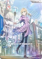 A Show of Resolve (U+) - GD01-100 - Uncommon - Holo