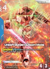 Unicorn Gundam (Unicorn Mode) (R+) - GD01-005 - Rare - Holo