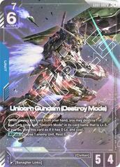 Unicorn Gundam (Destroy Mode) (LR+) - GD01-002 - Legend Rare - Holo