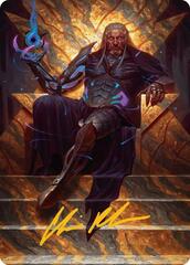 Tezzeret, Cruel Captain Art Card (1/54) - Gold-Stamped Signature