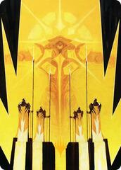 Hardlight Containment Art Card - Gold-Stamped Signature