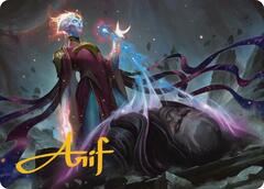 Lightstall Inquisitor Art Card - Gold-Stamped Signature