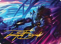Tannuk, Steadfast Second Art Card - Gold-Stamped Signature