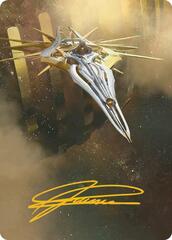 Dawnsire, Sunstar Dreadnought Art Card - Gold-Stamped Signature