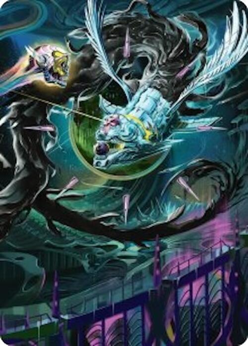 Quantum Riddler Art Card