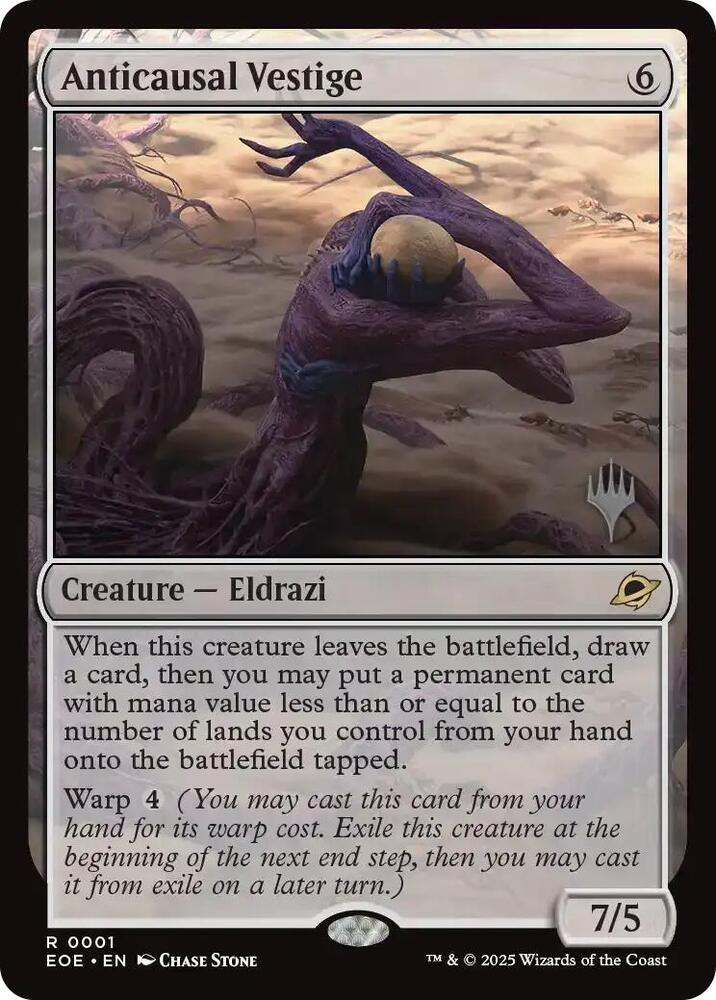 Anticausal Vestige - Foil - Promo Pack