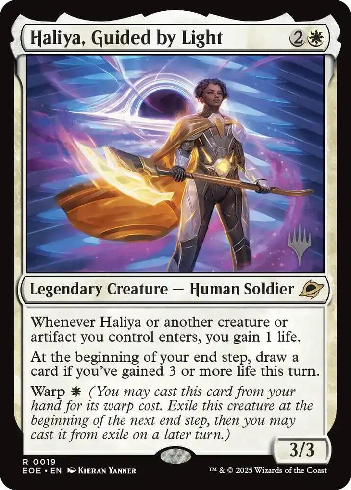 Haliya, Guided by Light - Foil - Promo Pack