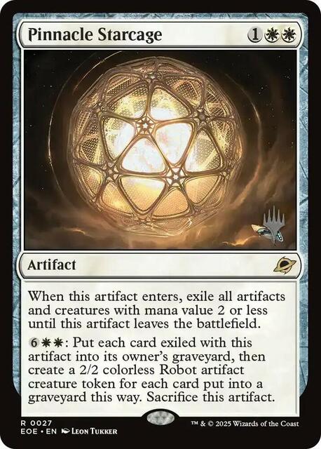 Pinnacle Starcage - Foil - Promo Pack