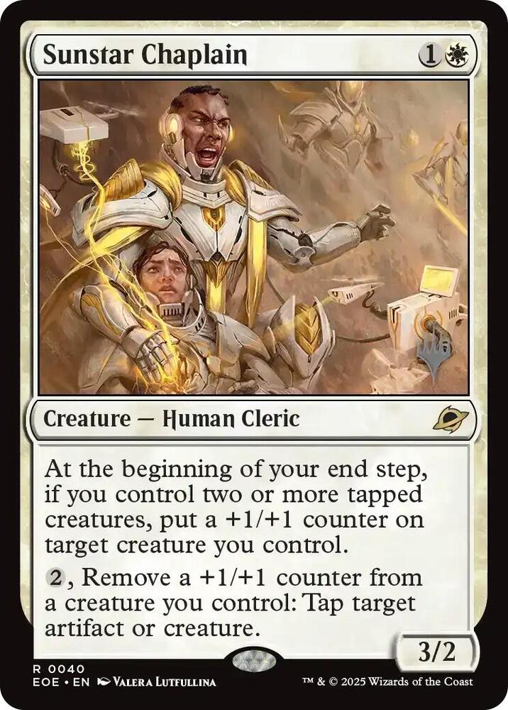 Sunstar Chaplain - Foil - Promo Pack