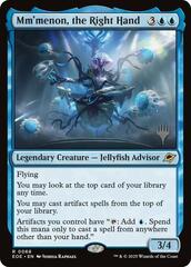 Mm'menon, the Right Hand - Foil - Promo Pack