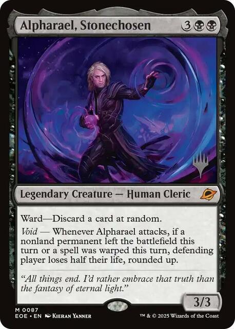 Alpharael, Stonechosen - Foil - Promo Pack