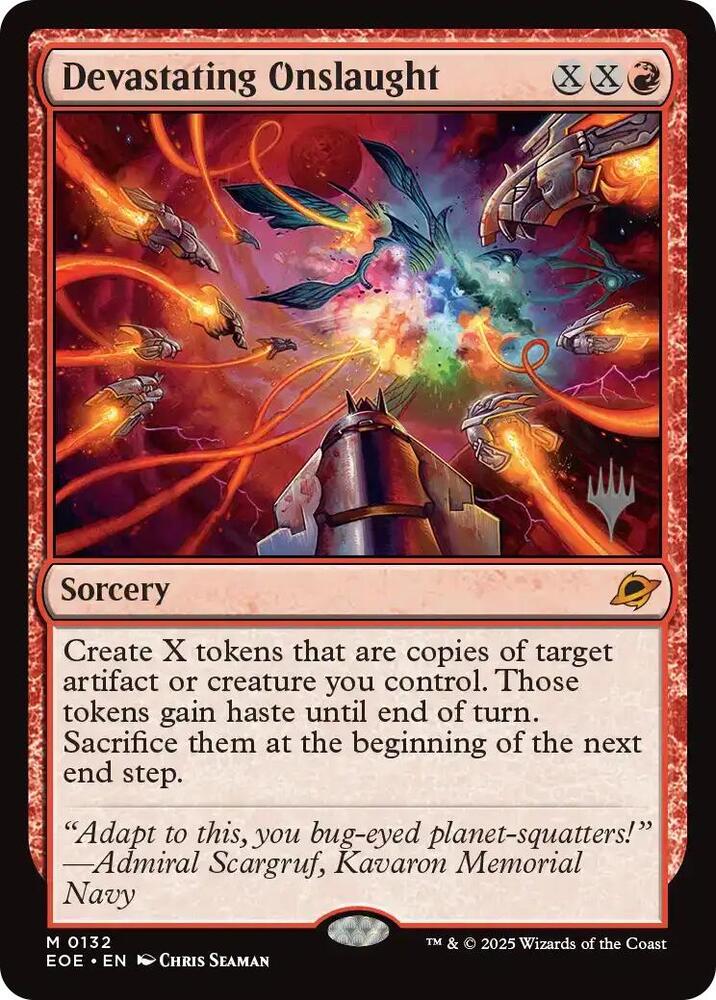 Devastating Onslaught - Foil - Promo Pack