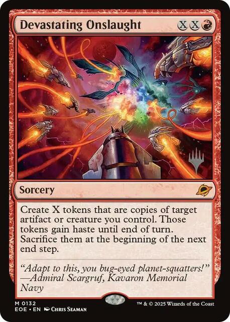 Devastating Onslaught - Foil - Promo Pack