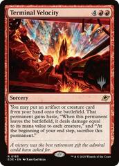 Terminal Velocity - Foil - Promo Pack