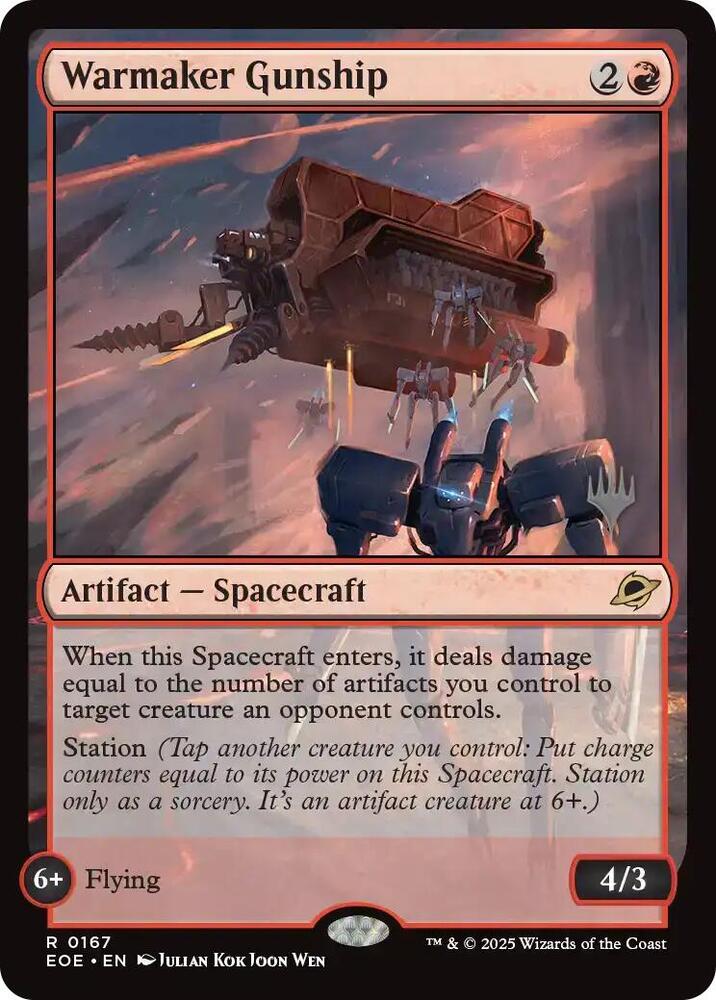 Warmaker Gunship - Foil - Promo Pack