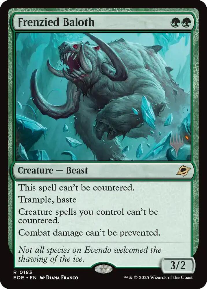 Frenzied Baloth - Promo Pack