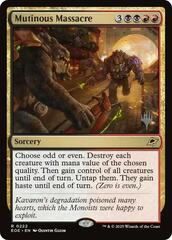 Mutinous Massacre - Foil - Promo Pack