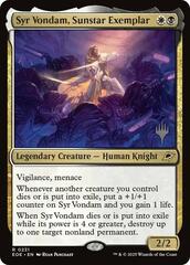 Syr Vondam, Sunstar Exemplar - Promo Pack