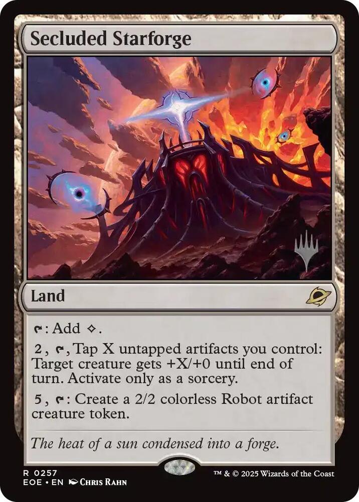 Secluded Starforge - Foil - Promo Pack